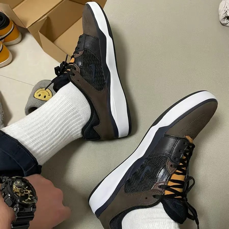 Giày Nike Ishod Wair Premium SB 'Baroque Brown' FD1144-200 — ảnh 4
