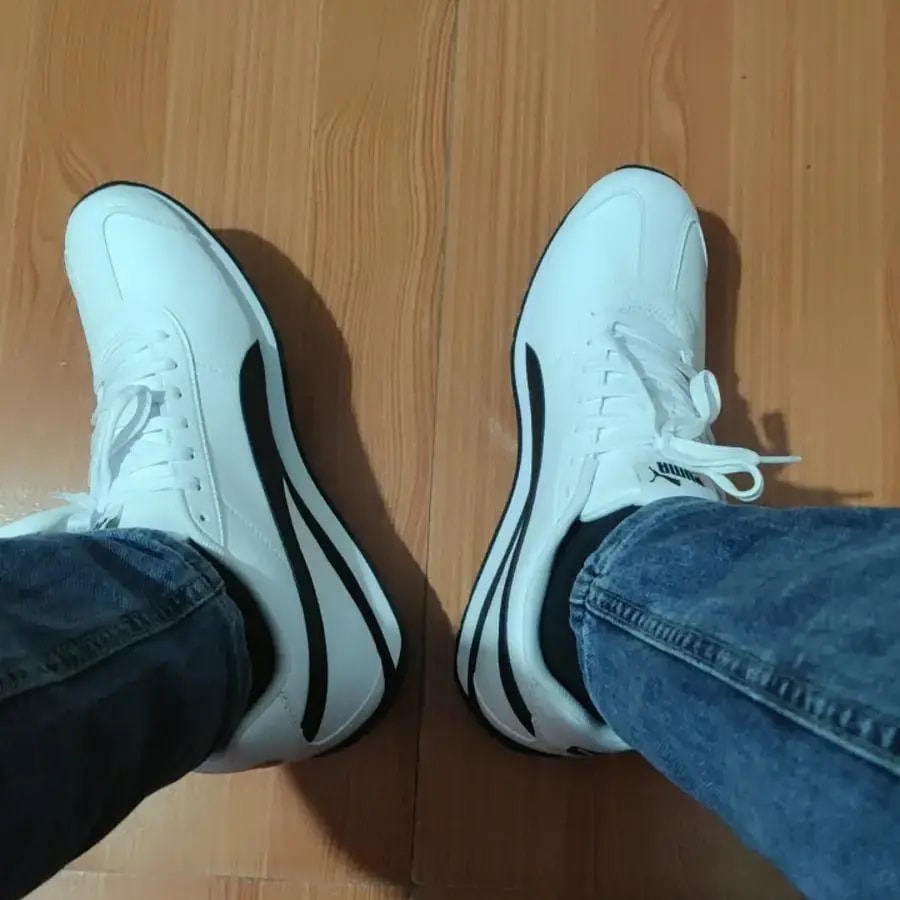 Giày Puma Turin 3 'White Black' 383037-06 — ảnh 4