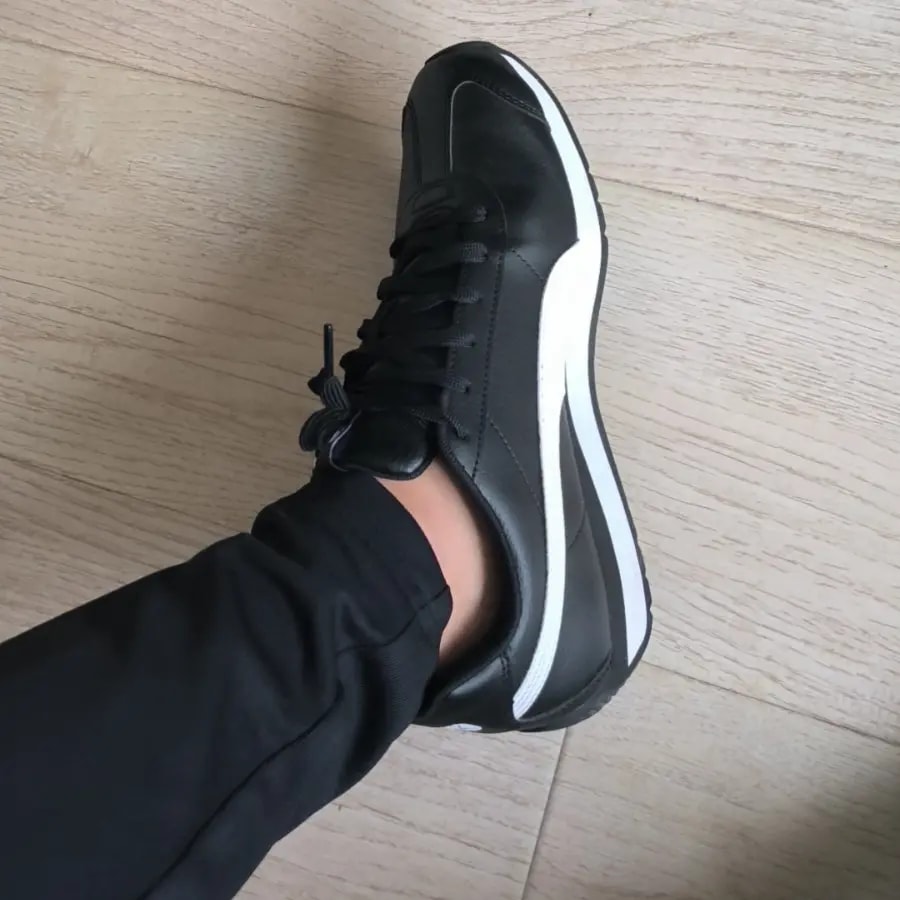Giày Puma Turin 3 'Black White' 383037-05 — ảnh 3