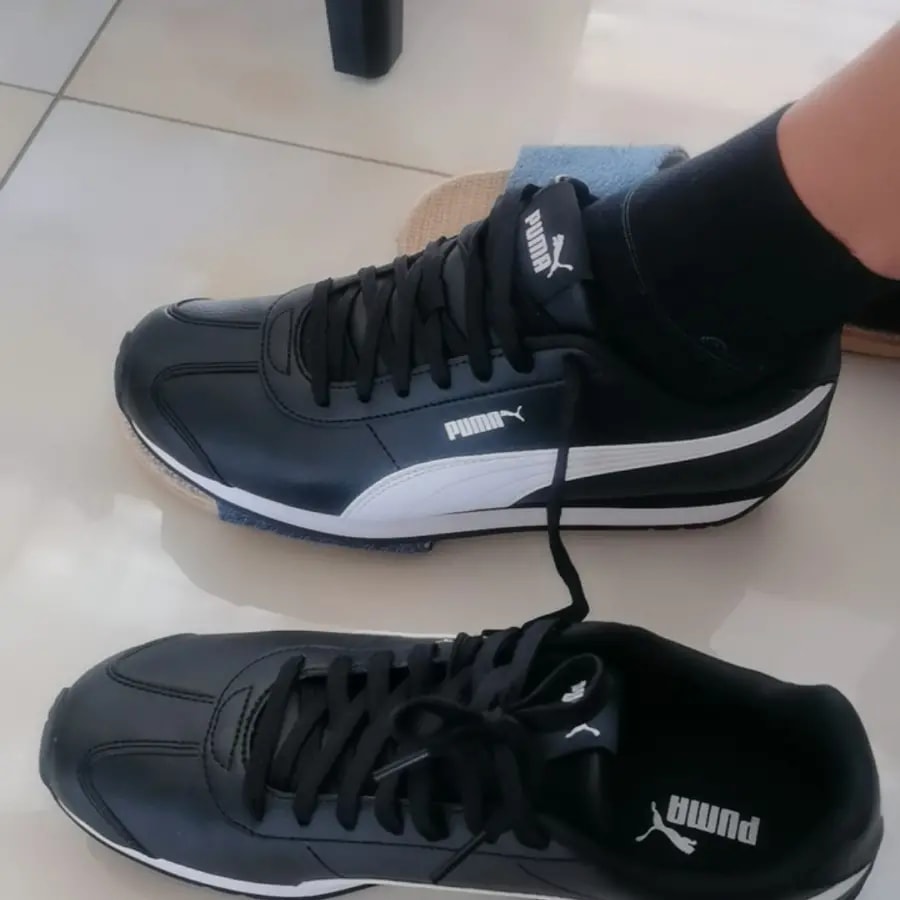 Giày Puma Turin 3 'Black White' 383037-05 — ảnh 4