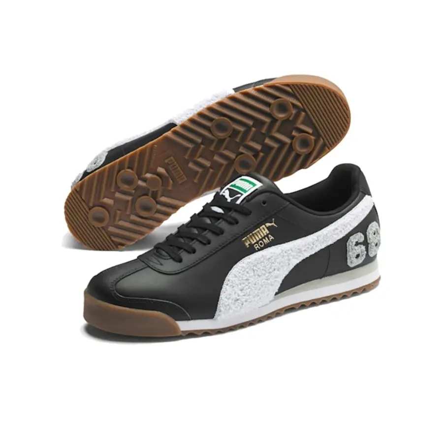 Giày Puma Roma 68 Lux 'Black' 371598-01 — ảnh 4