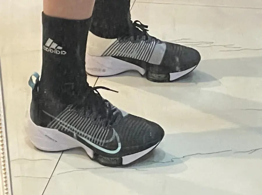 Giày Nike Air Zoom Tempo Flyknit 'Black Blue' CI9924-001 — ảnh 2