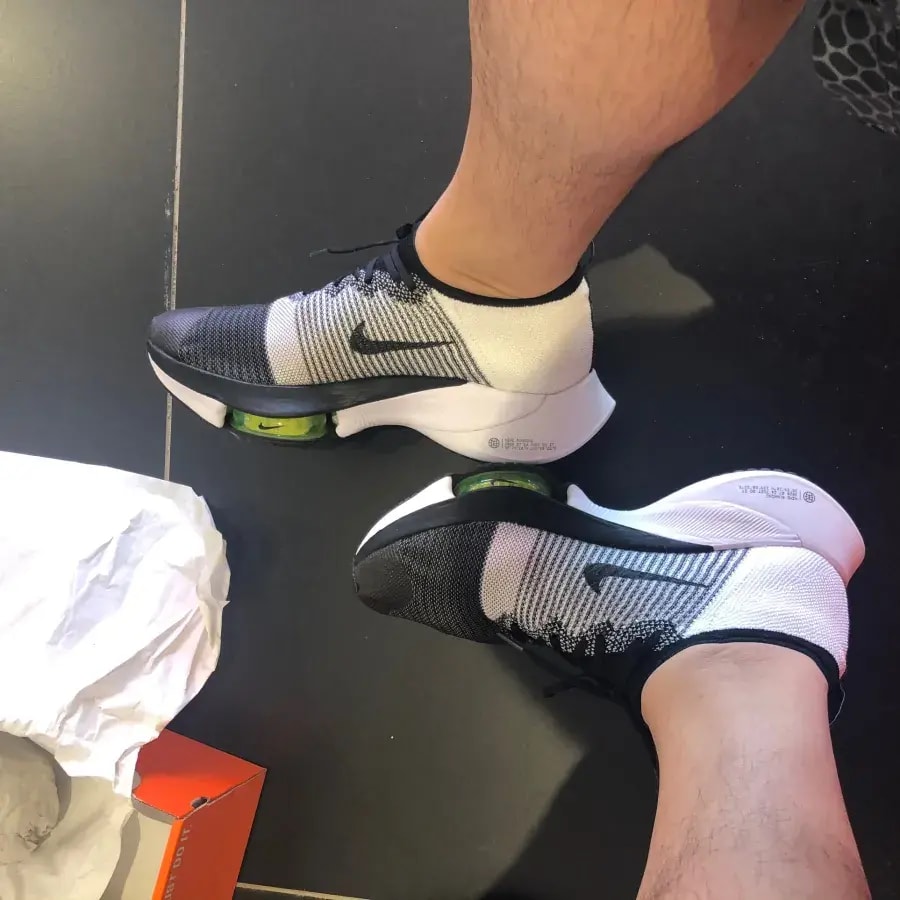 Giày Nike Air Zoom Tempo Flyknit 'Black Blue' CI9924-001 — ảnh 3