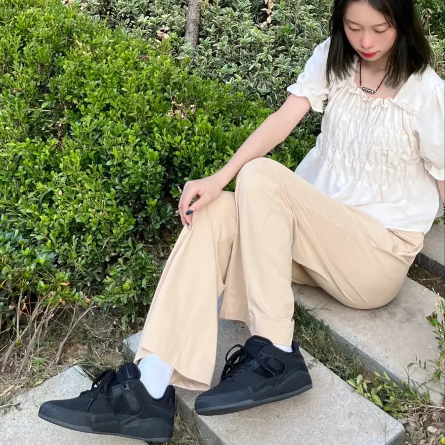 Giày Nike Ishod Wair Premium SB 'Triple Black' DZ5648-001 — ảnh 3