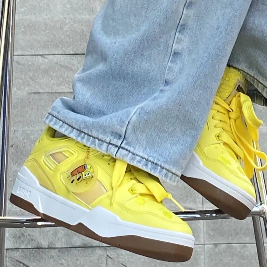 Giày Puma Slipstream x SquarePants 'SpongeBob' 391181-01 — ảnh 2