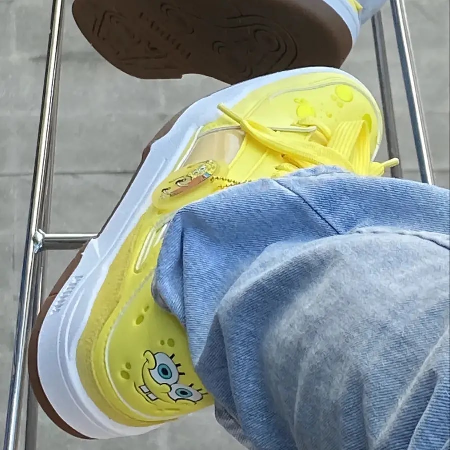 Giày Puma Slipstream x SquarePants 'SpongeBob' 391181-01 — ảnh 4