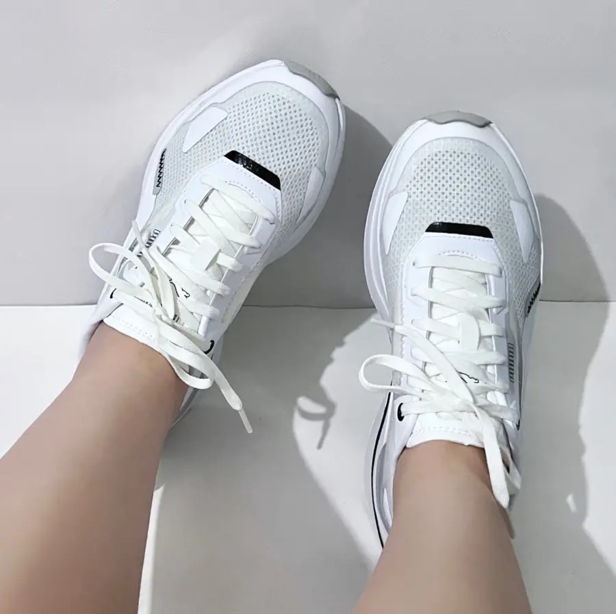 Giày Puma Kosmo Rider 'White Black' 383113-03 — ảnh 4