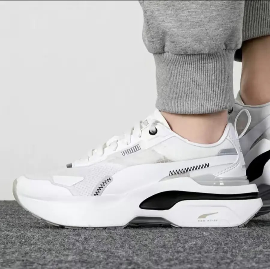 Giày Puma Kosmo Rider 'White Black' 383113-03 — ảnh 5