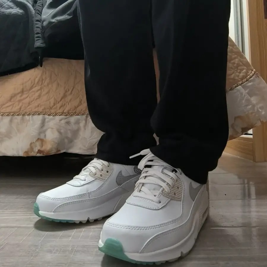Giày Nike Air Max 90 'White Glacier Ice' DB4187-100 — ảnh 2