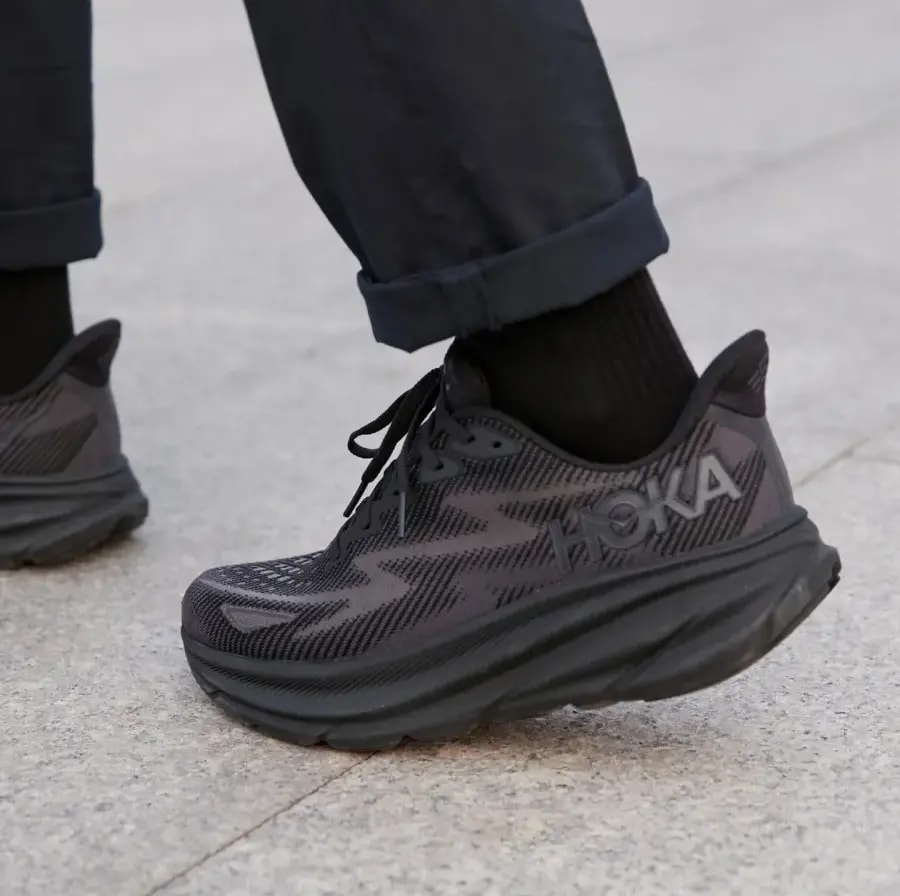 Giày Hoka Clifton 9 'Triple Black' 1127895-BBLC — ảnh 2