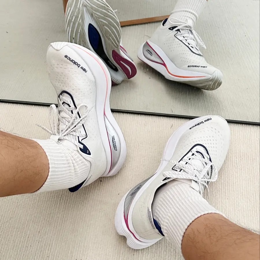 Giày New Balance FuelCell SuperComp 'White Blue' MRCXLW2 — ảnh 3