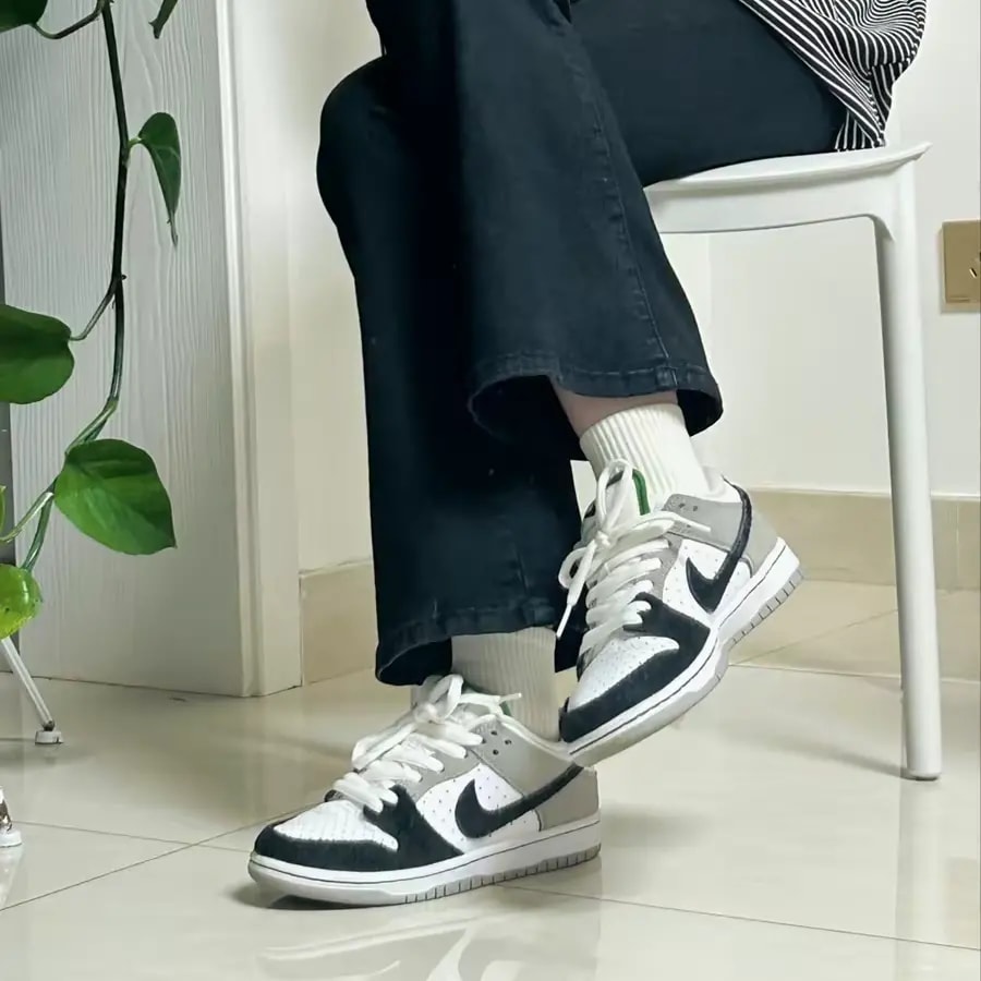 Giày Nike Dunk Low SB 'Chlorophyll' BQ6817-011 — ảnh 4