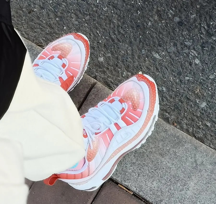 Giày Nike Air Max 98 'Bubble Pack Track Red' CI7379-600 — ảnh 4