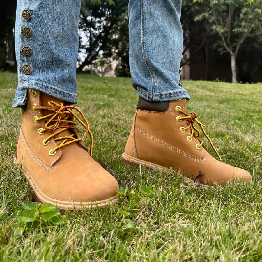 Giày Timberland Premium Platform Waterproof 'Brown' A5RJD — ảnh 5