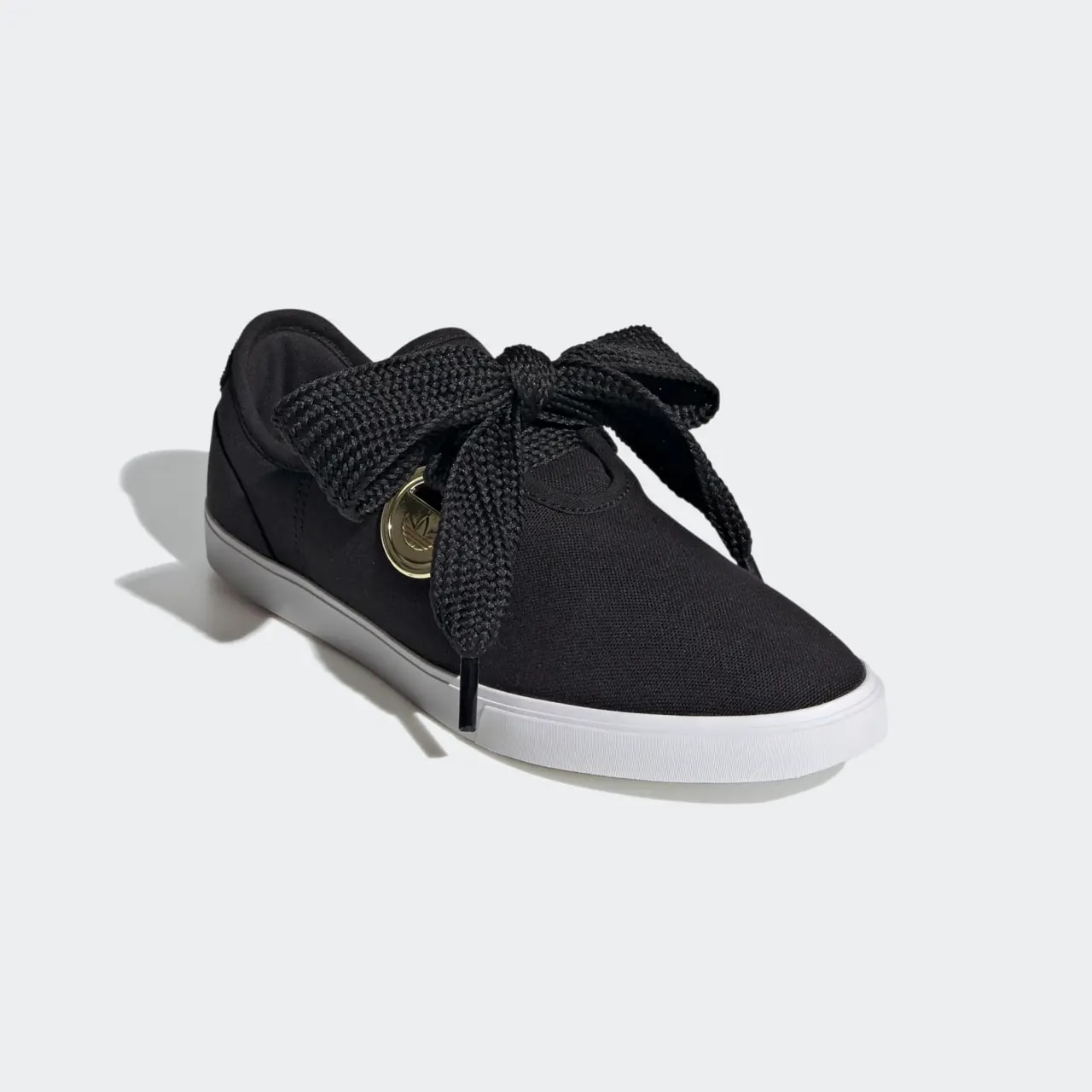 Giày Adidas Sleek Low 'Black Gold Metallic' FV0741 — ảnh 5