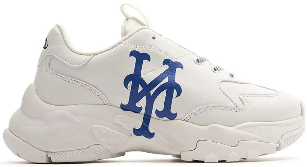 Giày MLB Big Ball Chunky A NY Mets 'White' 3ASHBLA3N-09ORS — kich-thuoc: 36.5