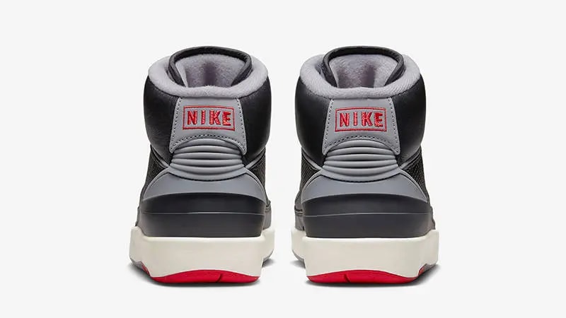 Giày Nike Air Jordan 2 Retro 'Black Cement' DQ8562-001 — ảnh 4