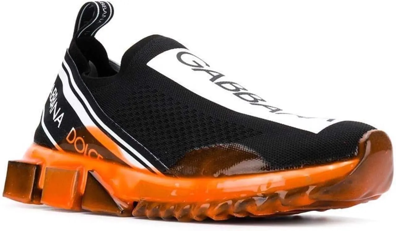 Giày Dolce & Gabbana Sorrento Melt 'Black Orange Fluo' CS1595AK2358G941 — ảnh 4