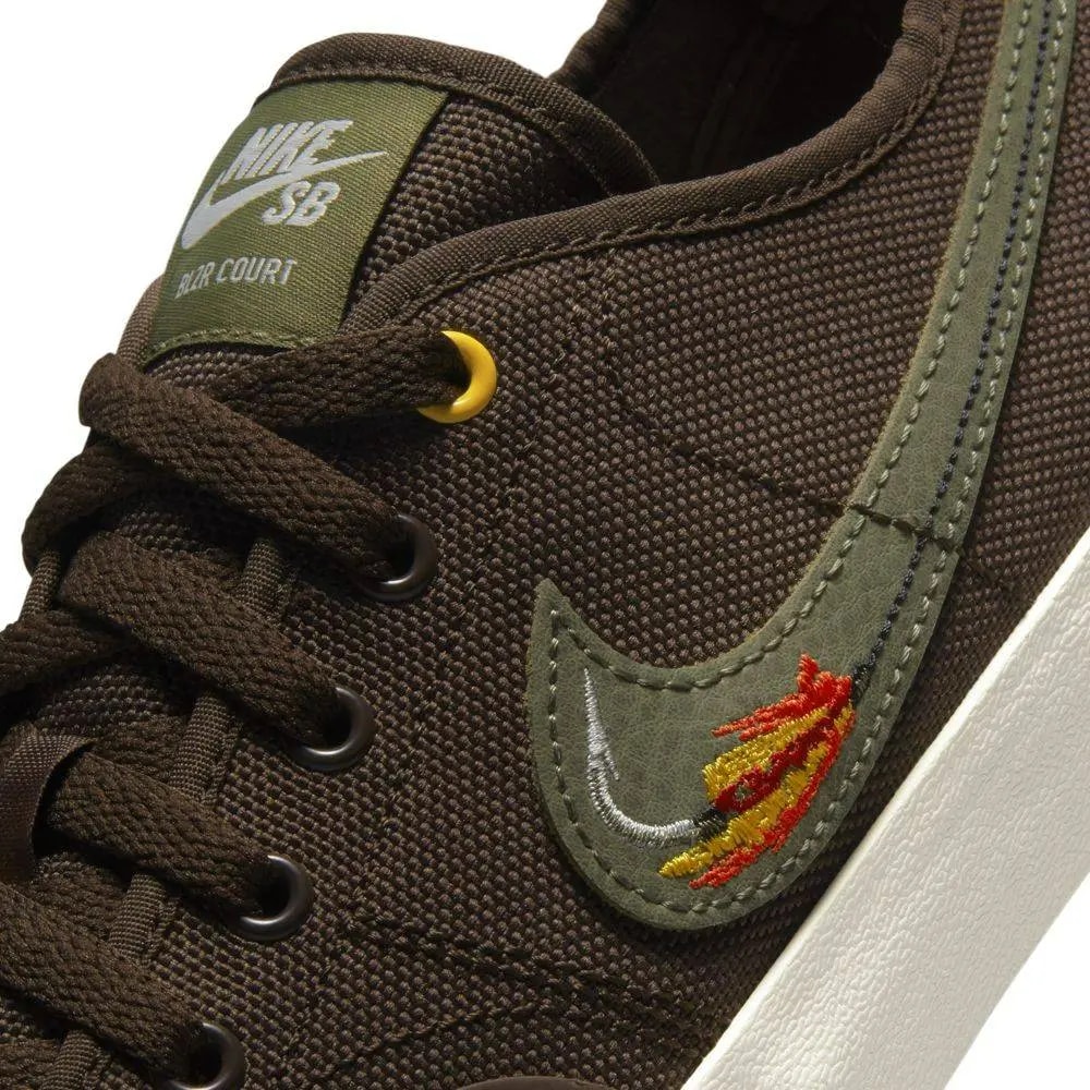 Giày Nike SB Blazer Court x DVD Linden 'Brown' CZ5605-200 — ảnh 5