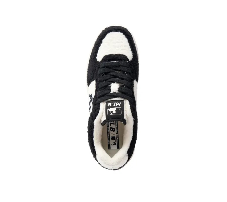 Giày MLB Chunky Liner FLeece 'White Black' 3ASXCLF36-50BKS — ảnh 4