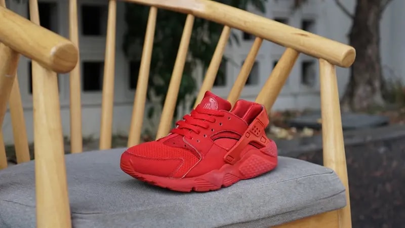 Giày Nike Air Huarache GS 'Triple Red' 654275-600 — ảnh 3