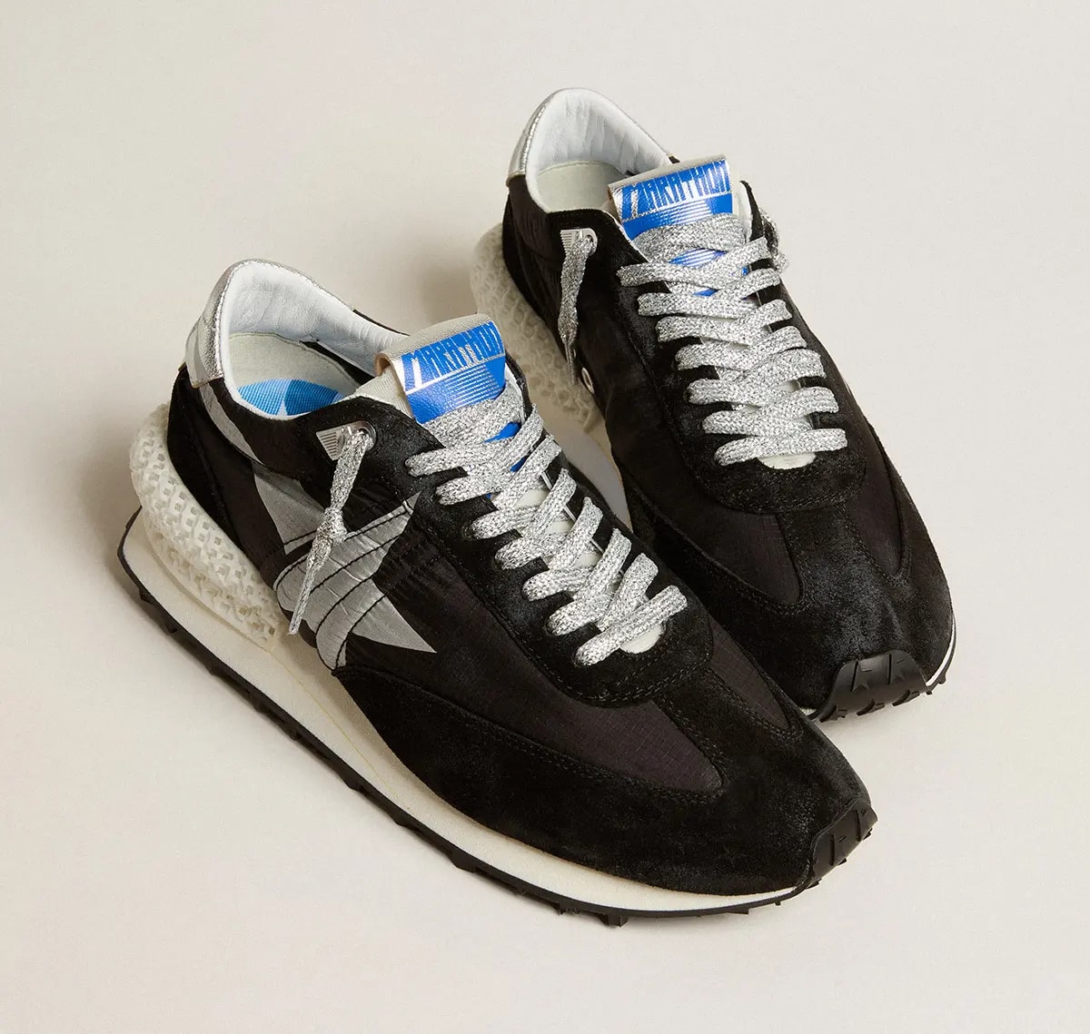 Giày Golden Goose Silver Star 'Black' GMF00684-F005675-90179 — ảnh 3