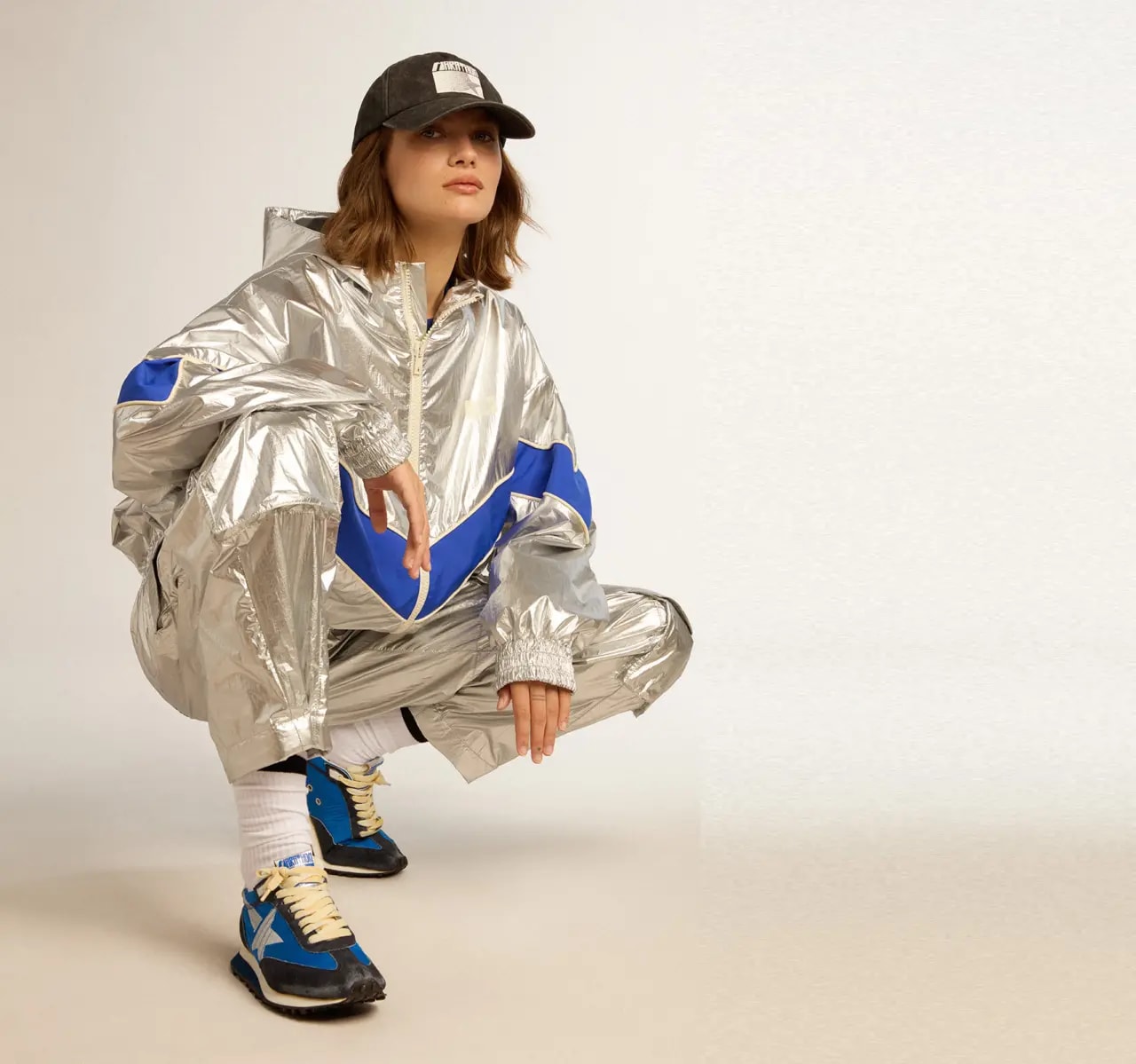 Giày Golden Goose White Star 'Blue' GWF00683-F005463-50738 — ảnh 2