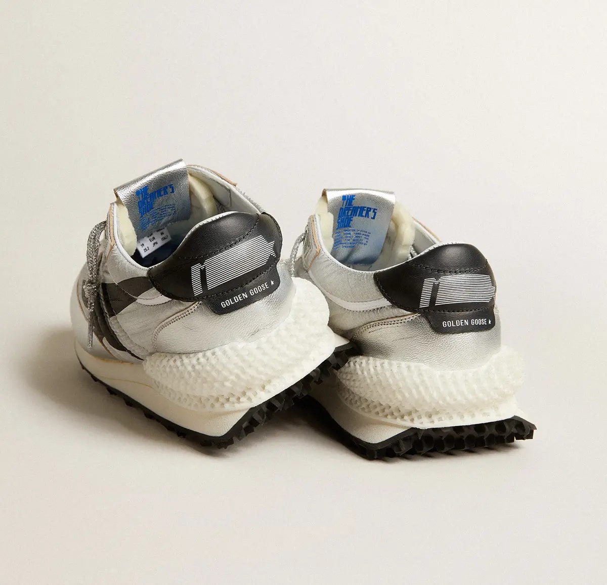 Giày Golden Goose Black Star 'Silver' GWF00684-F005667-60246 — ảnh 4