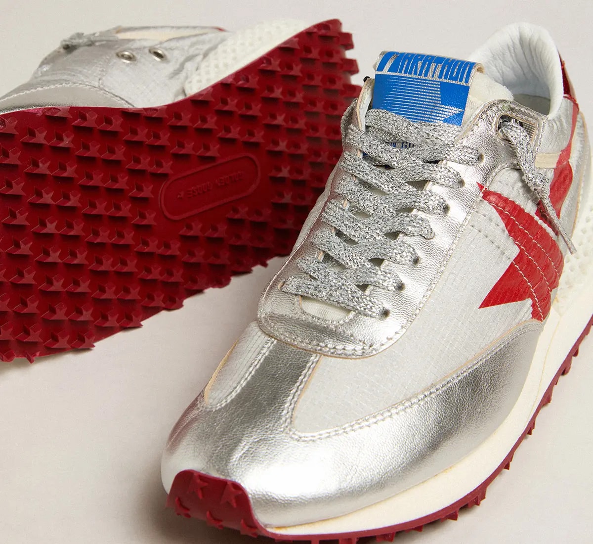 Giày Golden Goose Star 'Silver' GMF00684-F005631-70217 — ảnh 3