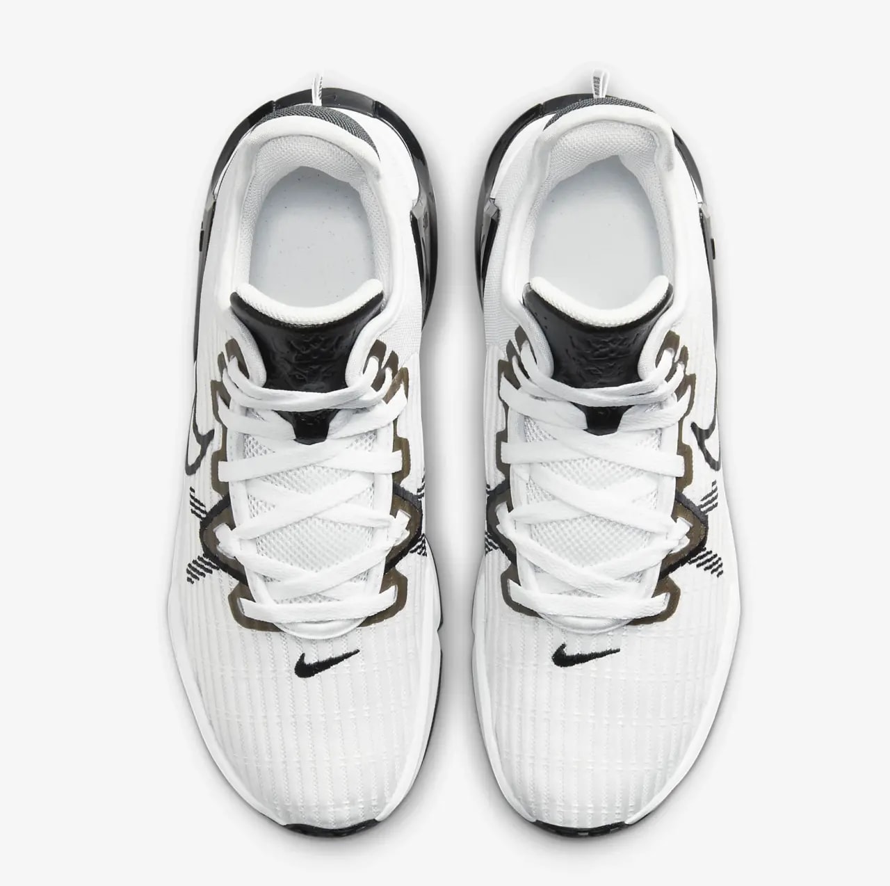 Giày Nike LeBron Witness 6 TB 'White Black' DO9843-100 — ảnh 2