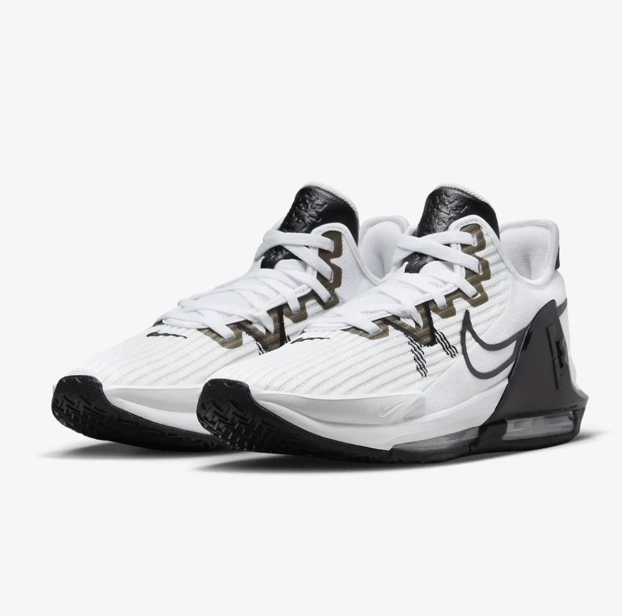 Giày Nike LeBron Witness 6 TB 'White Black' DO9843-100 — ảnh 3