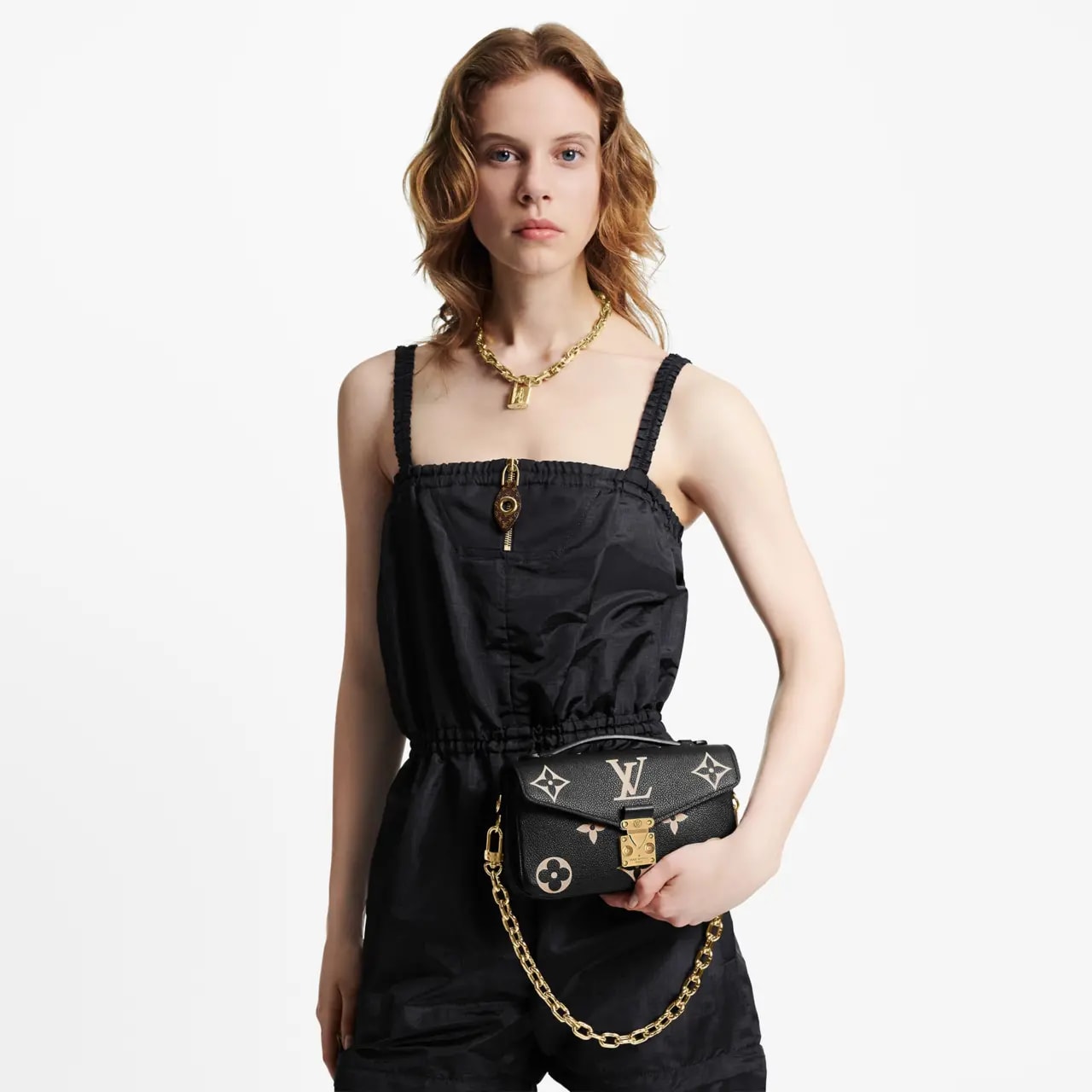 Túi Louis Vuitton Pochette Métis East West 'Black' M46596 — ảnh 2