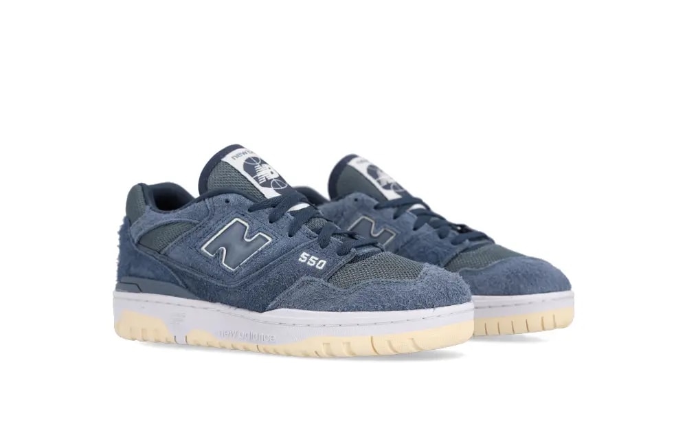 Giày New Balacne 550 'Blue Suede' BB550PHC — ảnh 5