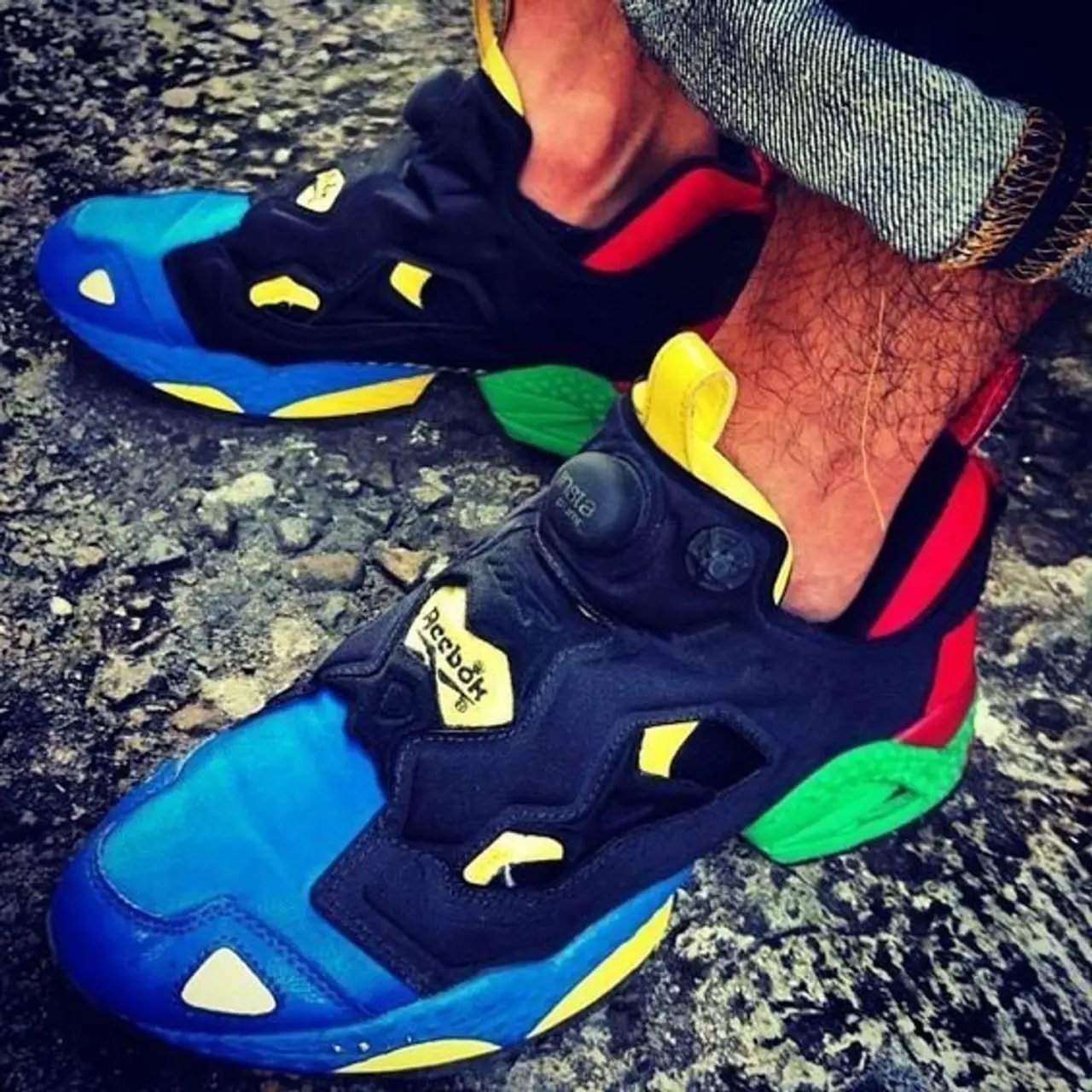 Giày Reebok InstaPump Fury 'Olympics Rings 2020' FZ2065 — ảnh 5
