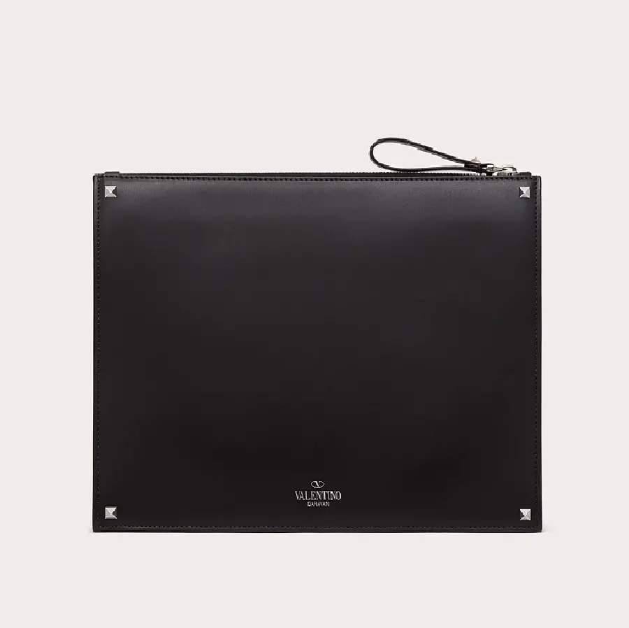 Túi Valentino Garavani VLTN Pouch 'Black' XY2B0692WJW-0NI — ảnh 3