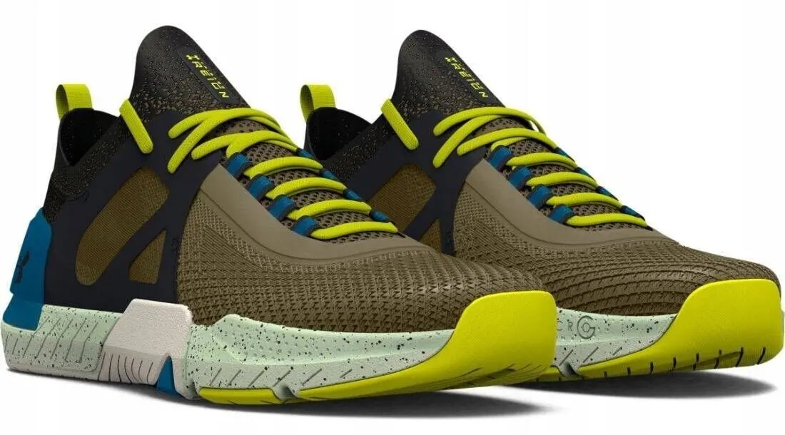 Giày Under Armour TriBase Reign 4 Pro 'Tent Black' 3025080-300 — ảnh 3