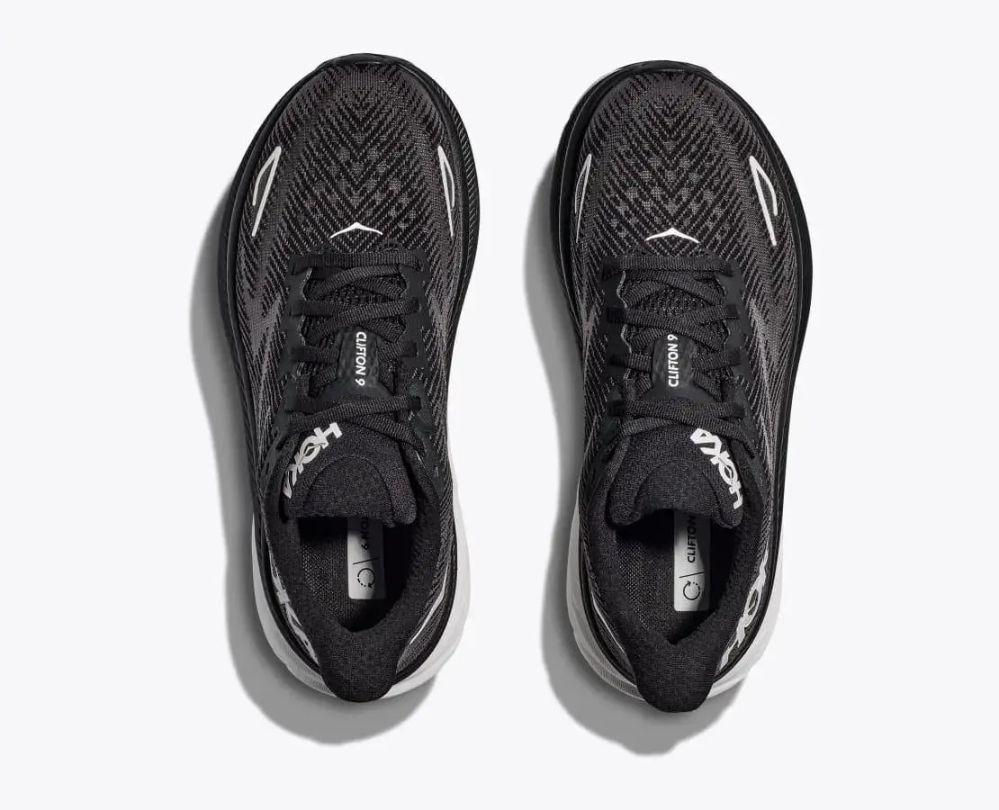 Giày Hoka Clifton 9 'Black White' 1127895-BWHT — ảnh 3