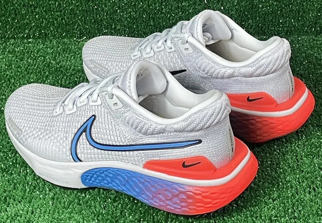 Giày Nike ZoomX Invincible Run Flyknit 2 'Grey Crimson Blue' DV2177-001 — ảnh 4