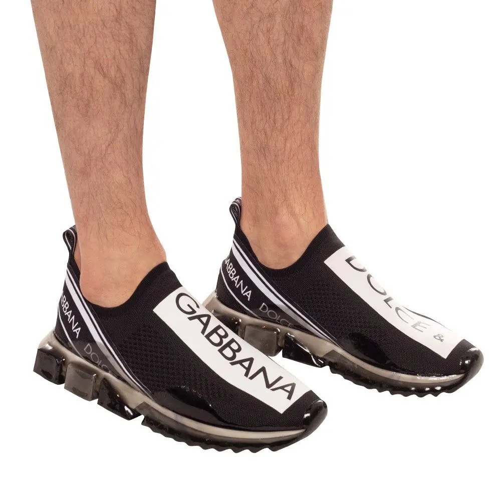 Giày Dolce & Gabbana Sorrento Sneakers 'Black' CS1595AK2358B956 — ảnh 3