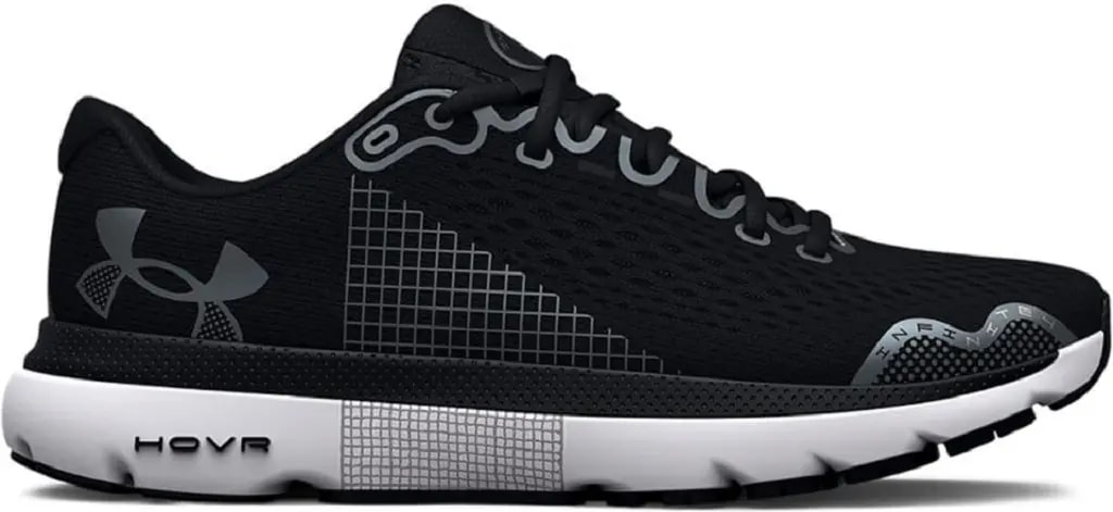 Giày Under Armour HOVR Infinite 4 'Black White' 3024905-001 — kich-thuoc: 36
