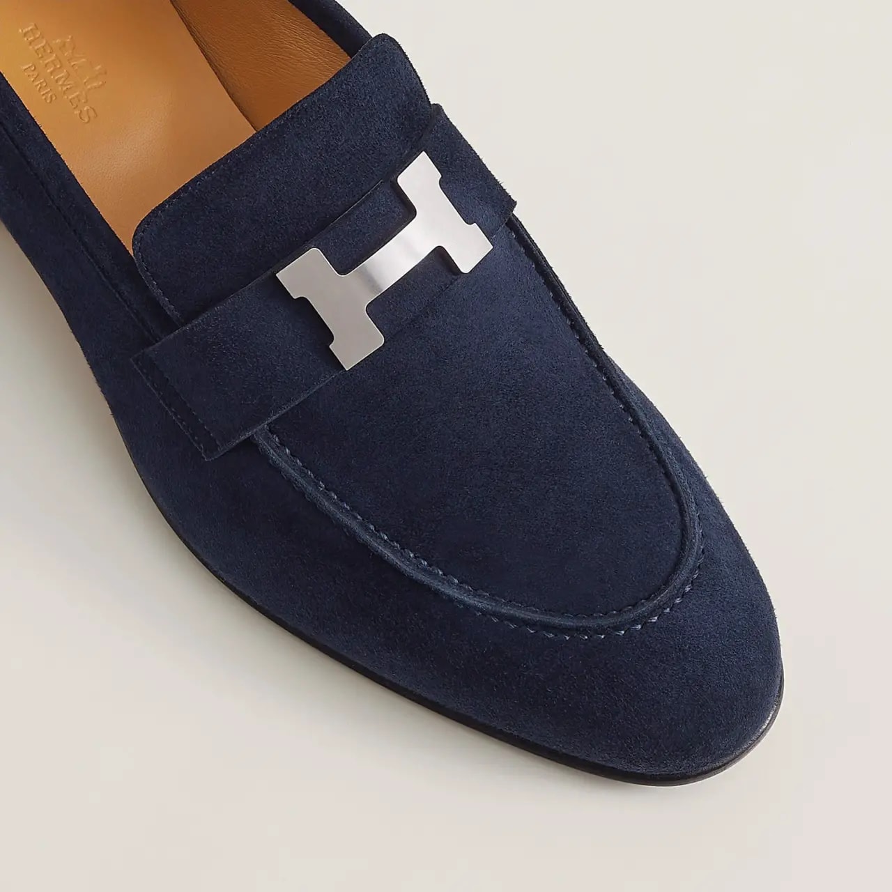 Giày Hermes Paris Loafer 'Marine' H211900ZAI2390 — ảnh 3