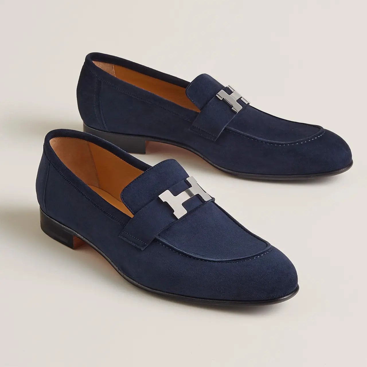 Giày Hermes Paris Loafer 'Marine' H211900ZAI2390 — ảnh 4