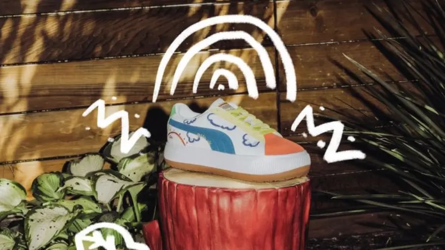 Giày Puma x Flabjacks Suede Mayu 'Happy Doing Nothing Island' 388592-01 — ảnh 3