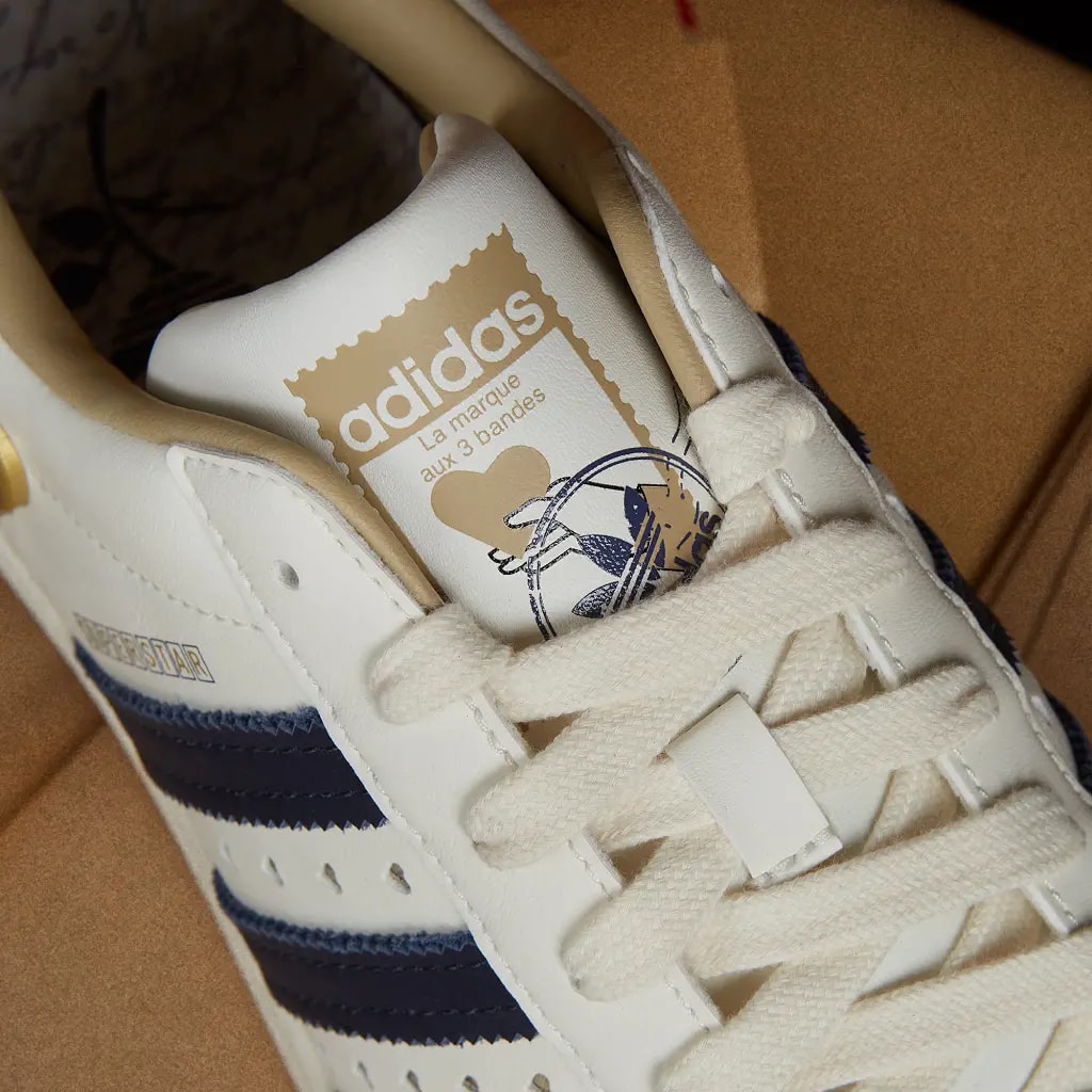 Giày Adidas Superstar 'Valentine's Day 2023 Navy' IE6977 — ảnh 5