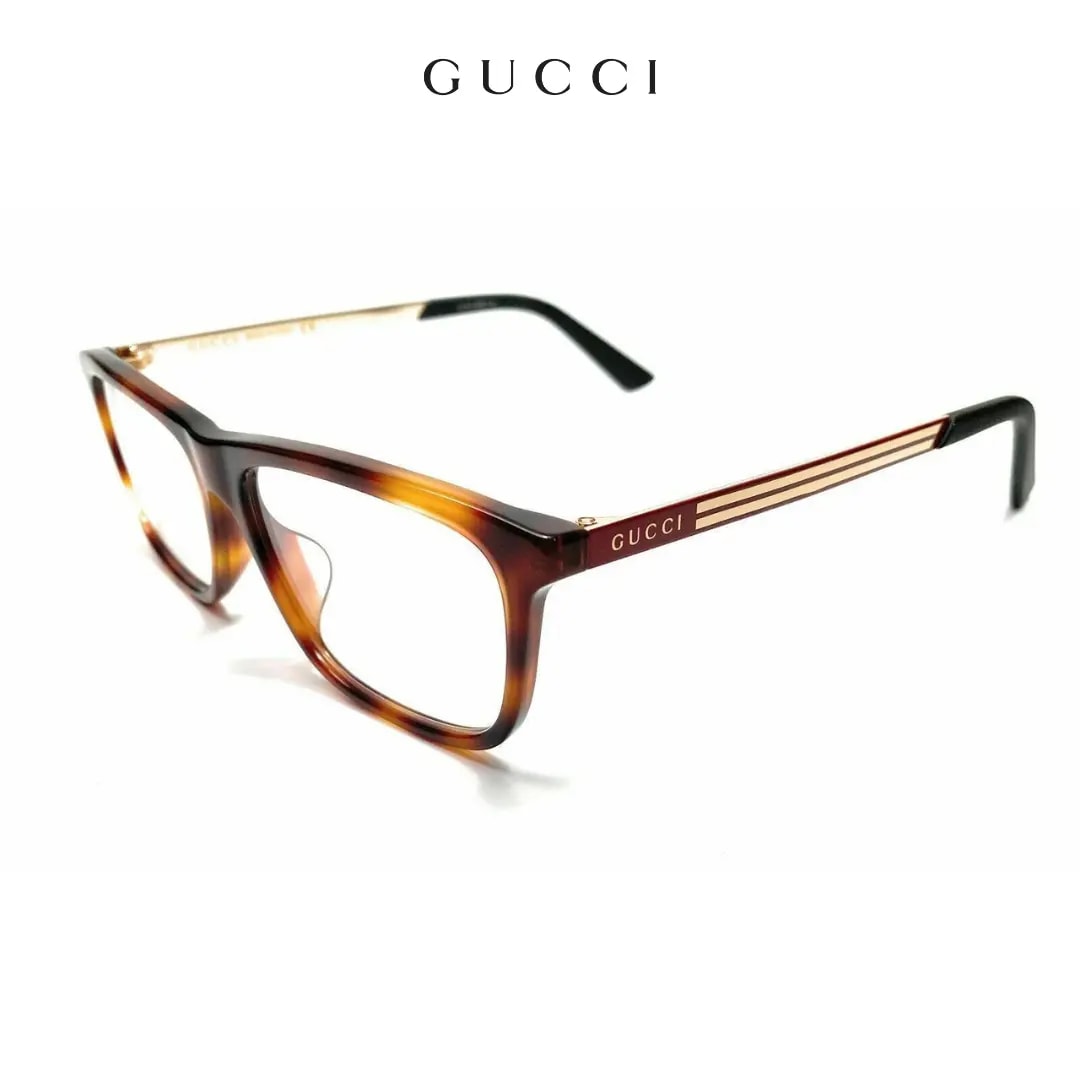 Kính Gucci Asian Fit Glasses 'Havana' GG0696OA-003 — ảnh 2