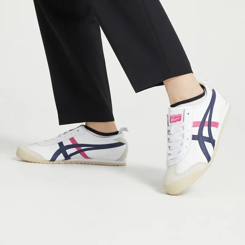 Giày Onitsuka Tiger Mexico 66 'White Black Red' 1183C102-102 — ảnh 2