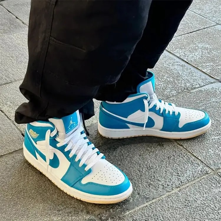 Giày Nike Air Jordan 1 Mid 'Aquatone' DQ8426-400 — ảnh 2
