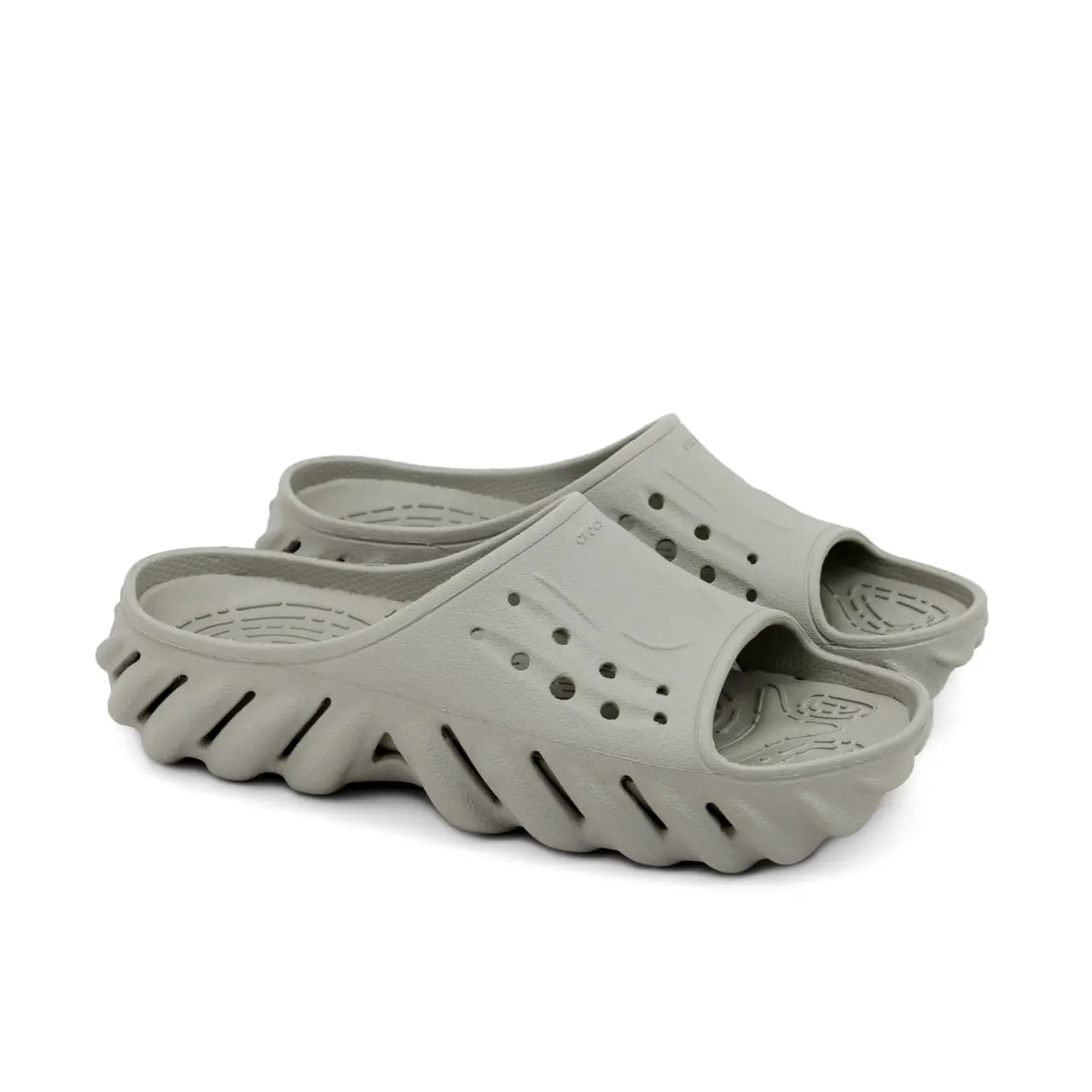 Dép Crocs Echo Slide 'Elephant' 208170-1LM — ảnh 2