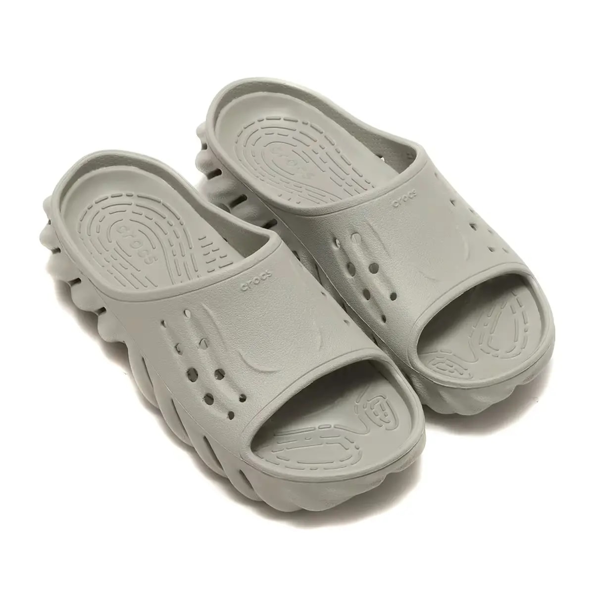 Dép Crocs Echo Slide 'Elephant' 208170-1LM — ảnh 4