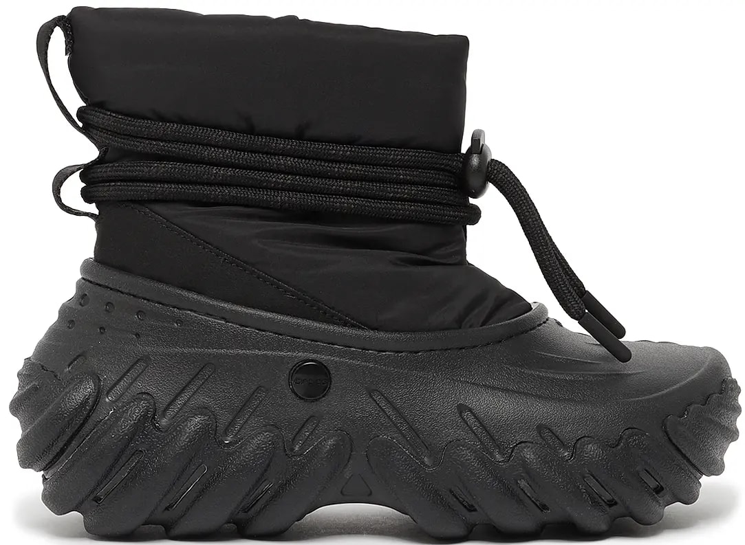 Giày Crocs Echo Boot 'Black' 208716-001 — kich-thuoc: 36-37